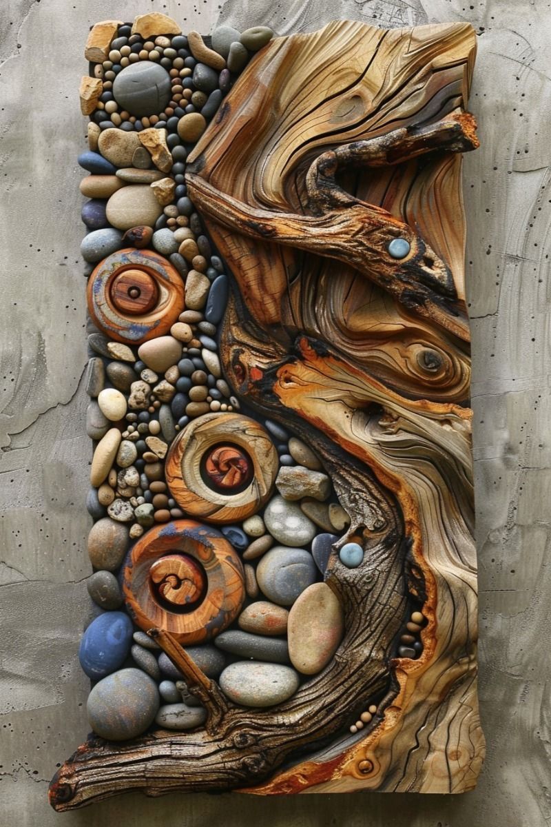 Metallic & Carved